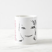 ドーターネームエミリータイポグラフィマグ コーヒーマグカップ (中央)