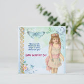 ドーターバタフ素朴ラフローラヴィンテージバレンタイン (スタンド正面)