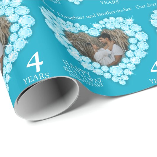 ドーターブルートパーズ4周年記念撮影ラップ ラッピングペーパー (ロールコーナー)