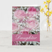 ドーターマザーズデイバラカード カード (黄色い花)