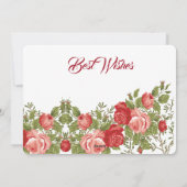 ドーターマザーズ日素朴バラフローラ緑 シーズンカード (裏面)