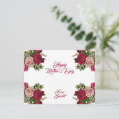 ドーターマザーズ日素朴バラフローラ緑 シーズンポストカード (スタンド正面)