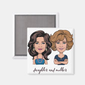 ドーターマザーマグネット マグネット (正面/裏面)