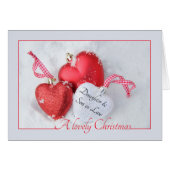 ドーターメリークリスマスカード (正面横)