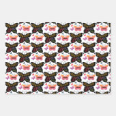 ドーターラッピング紙シート ラッピングペーパーシート (正面)