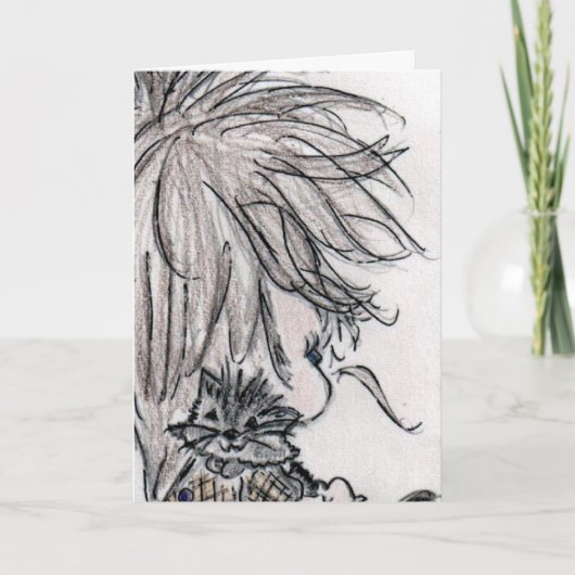 ドーター誕生日カード カード (正面)