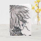 ドーター誕生日カード カード (黄色い花)