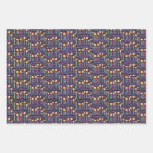 ドーター誕生日キャンドル ラッピングペーパーシート (正面3)