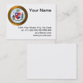 ドーチェスターカウンティシール 名刺 (正面/裏面)