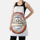 ドーツムントヴィンテージスタイルロゴ、 エプロン (インサイチュ)