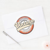 ドーツムントヴィンテージスタイルロゴ、 ラウンドシール (封筒)