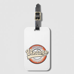 ドーツムントヴィンテージスタイルロゴ、 ラゲッジタグ