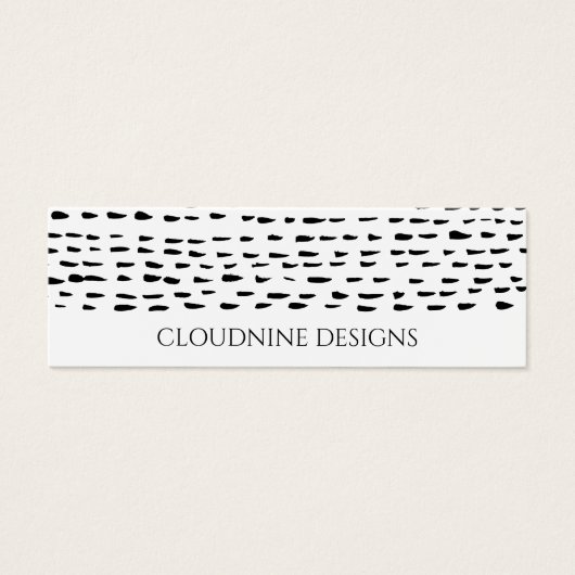 ドーティイヤリングネックレスジュエリーミニディスプレイカード (正面)