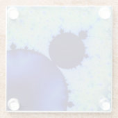 ドーティマンデルブロットガラスコースター ガラスコースター (裏面)