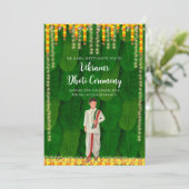 ドーティーの式への招待 ドーティーセレモニーの招待状 招待状 (スタンド正面)