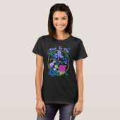 ドートタド蝶の花 Tシャツ (正面フル)
