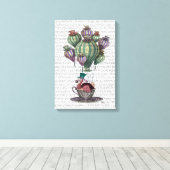 ドードインティーカップ キャンバスプリント (インサイチュ (ウッドフロア))