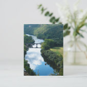 ドードグンシャトーキャッスルリバーボートブリッジウォーター ポストカード (スタンド正面)