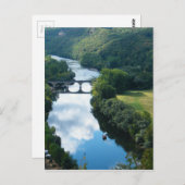 ドードグンシャトーキャッスルリバーボートブリッジウォーター ポストカード (正面/裏面)