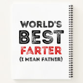 ドードリングおもしろい：カラーリングブックスパイラルノート ノートブック (裏面)