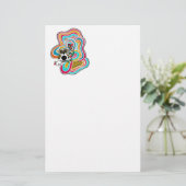 ドードリングパターンパーティー 便箋 (スタンド正面)