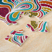 ドードリングパターン ジグソーパズル (側面)