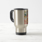 ドードリングパターン トラベルマグ (正面左)