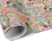 ドードリングパターン ラッピングペーパー (ロールコーナー)