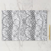 ドードリングパッド – 抽象芸術サークルビーチボール ペーパーパッド (インサイチュ)