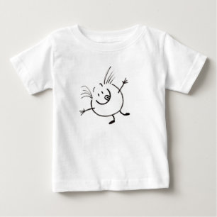 ドードルおっちょこちょいのガイ乳児Tシャツ ベビーTシャツ