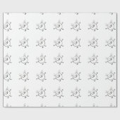 ドードルおっちょこちょいのガイ包装紙 ラッピングペーパー (フラット)