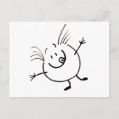 ドードルおっちょこちょいのガイ葉書 ポストカード (正面)