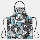ドードルおもしろいモンスターズ エプロン (正面)