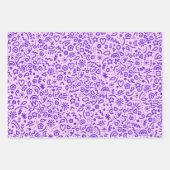 ドードルお洒落ズカラフルラッピング紙 ラッピングペーパーシート (正面3)