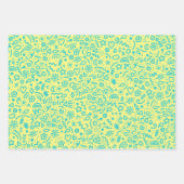 ドードルお洒落ズカラフルラッピング紙 ラッピングペーパーシート (正面2)