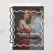 ドードルお洒落タスアモーレ結婚ズ 招待状 (正面/裏面)