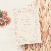 ドードルお洒落ツお気に入りののクリスマスパーティー 招待状