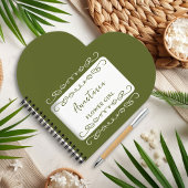 ドードルお洒落パッド任意の色の花の女の子 ノートブック