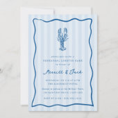 ドードルお洒落ロブスターベイクリハーサルディナー 招待状 (正面)