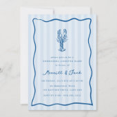 ドードルお洒落ロブスターベイクリハーサルディナー 招待状 (正面)