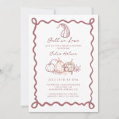 ドードルお洒落ー | 秋インラブブライダルシャワー 招待状 (正面)