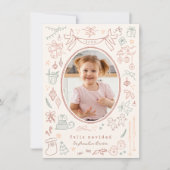 ドードルお洒落・フェリーズ・ナヴィダッドスペインの・クリスマス シーズンカード (正面)