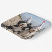 ドードルお祝いプレート ペーパープレート (傾斜あり)