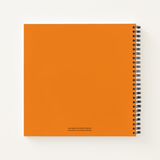 ドードルとマンガのパーソナライズされたカエルSketchbook ノートブック (裏面)