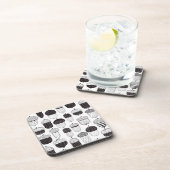 ドードルどんぐん秋のパターン コースター (右側)