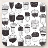 ドードルどんぐん秋のパターン コースター (正面)