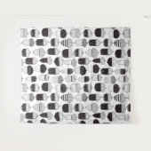 ドードルどんぐん秋のパターン タペストリー (正面(横))