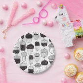 ドードルどんぐん秋のパターン ペーパープレート (パーティー)