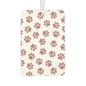 ドードルの前足、犬の前足、ブルゴーニュの前足 カーエアーフレッシュナー (裏面)