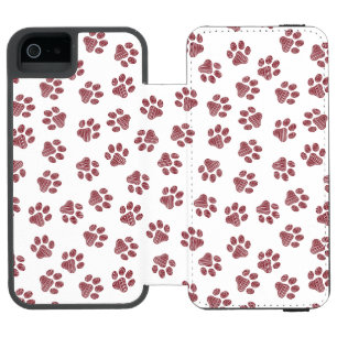 ドードルの前足、犬の前足、ブルゴーニュの前足 iPhone SE/5/5sウォレットケース